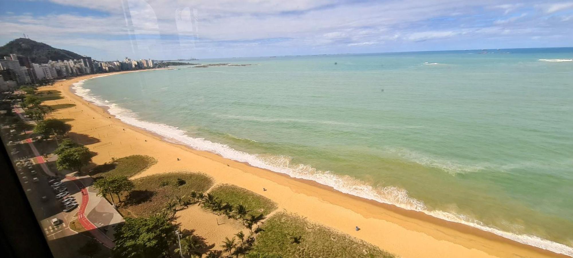 Flat Pasargada 812, Free Bikes, Pe Na Praia Vila Velha  Εξωτερικό φωτογραφία