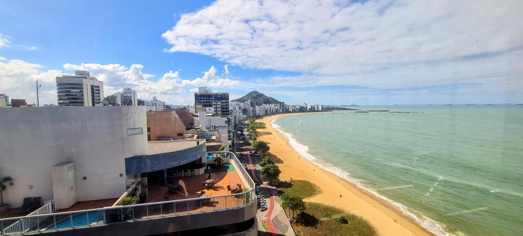Flat Pasargada 812, Free Bikes, Pe Na Praia Vila Velha  Εξωτερικό φωτογραφία