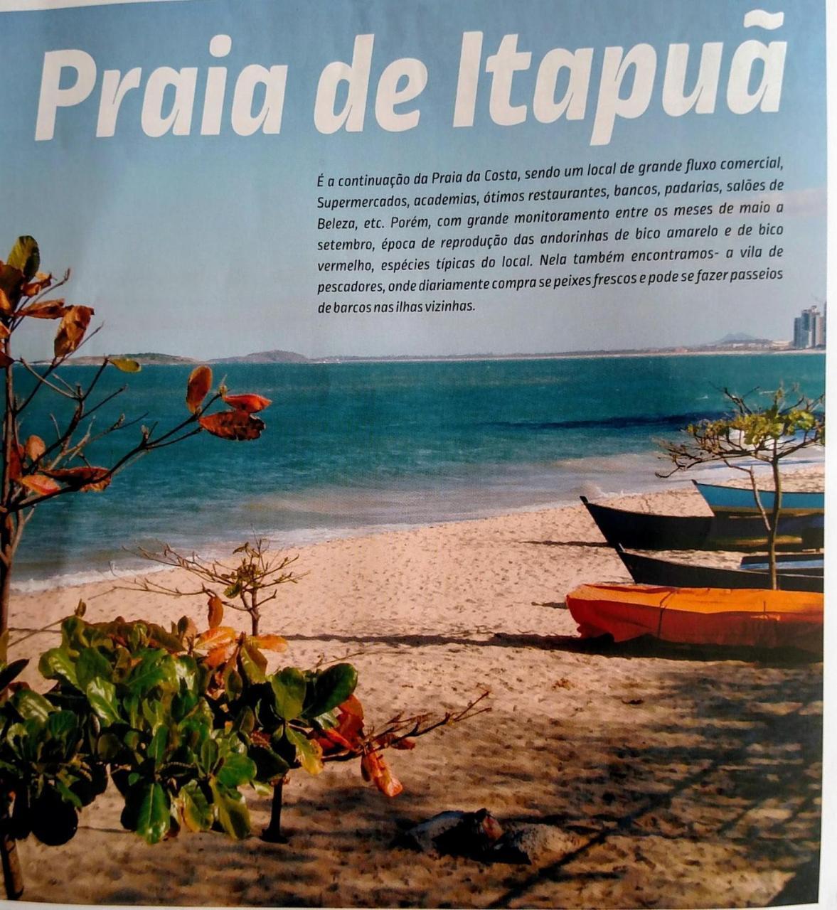 Flat Pasargada 812, Free Bikes, Pe Na Praia Vila Velha  Εξωτερικό φωτογραφία